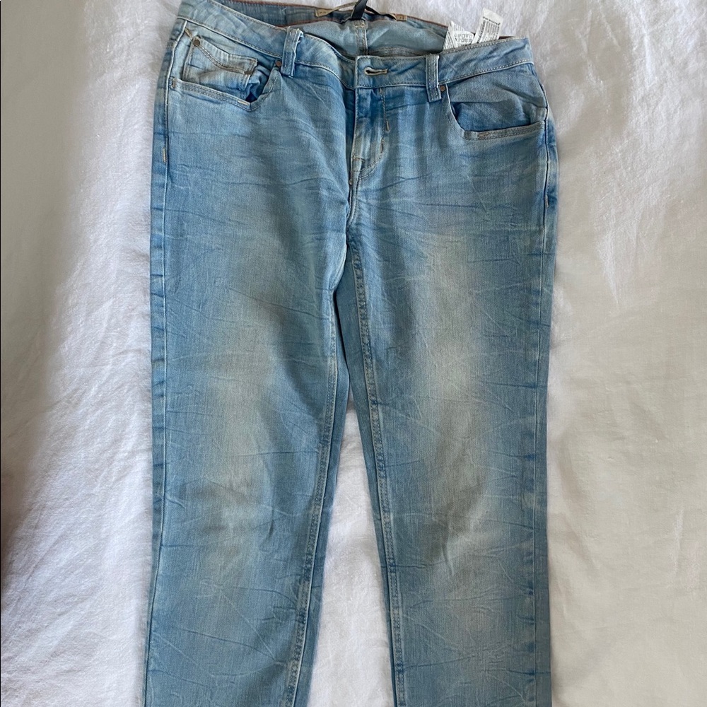 Zara light blue jeans